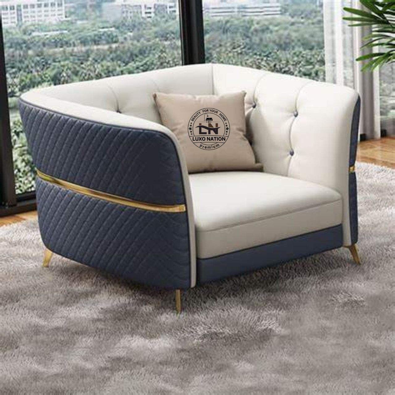 Luxo Nation Best Luxury Sofa set โ Modern Design-Premium Sofa Set